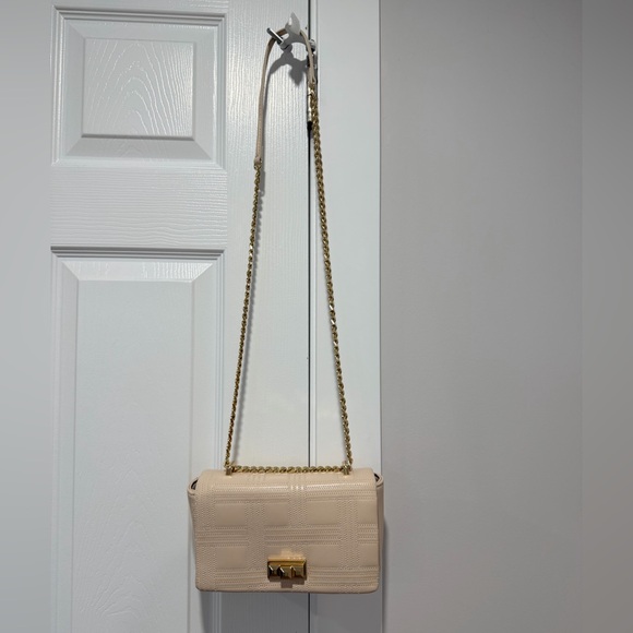Zara Handbags - Zara Cream Chain Shoulder Bag
